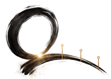 The QENTRA painted Q — the bridge symbol